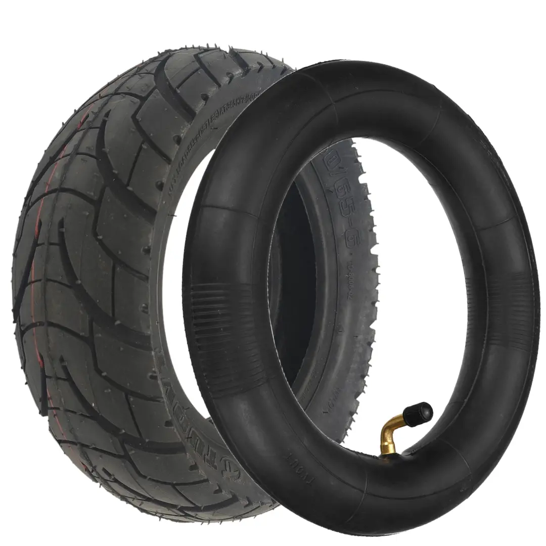 Iohawk Legend 80/65-6 (10X3) Reifen Set Mit 10X2.5 90° Schlauch 1