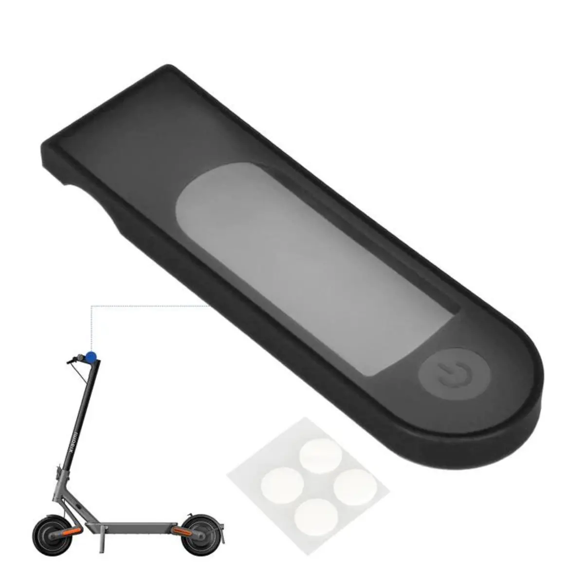 Xiaomi 4 Ultra Dashboard Cover Schutz Silikon Schwarz 2