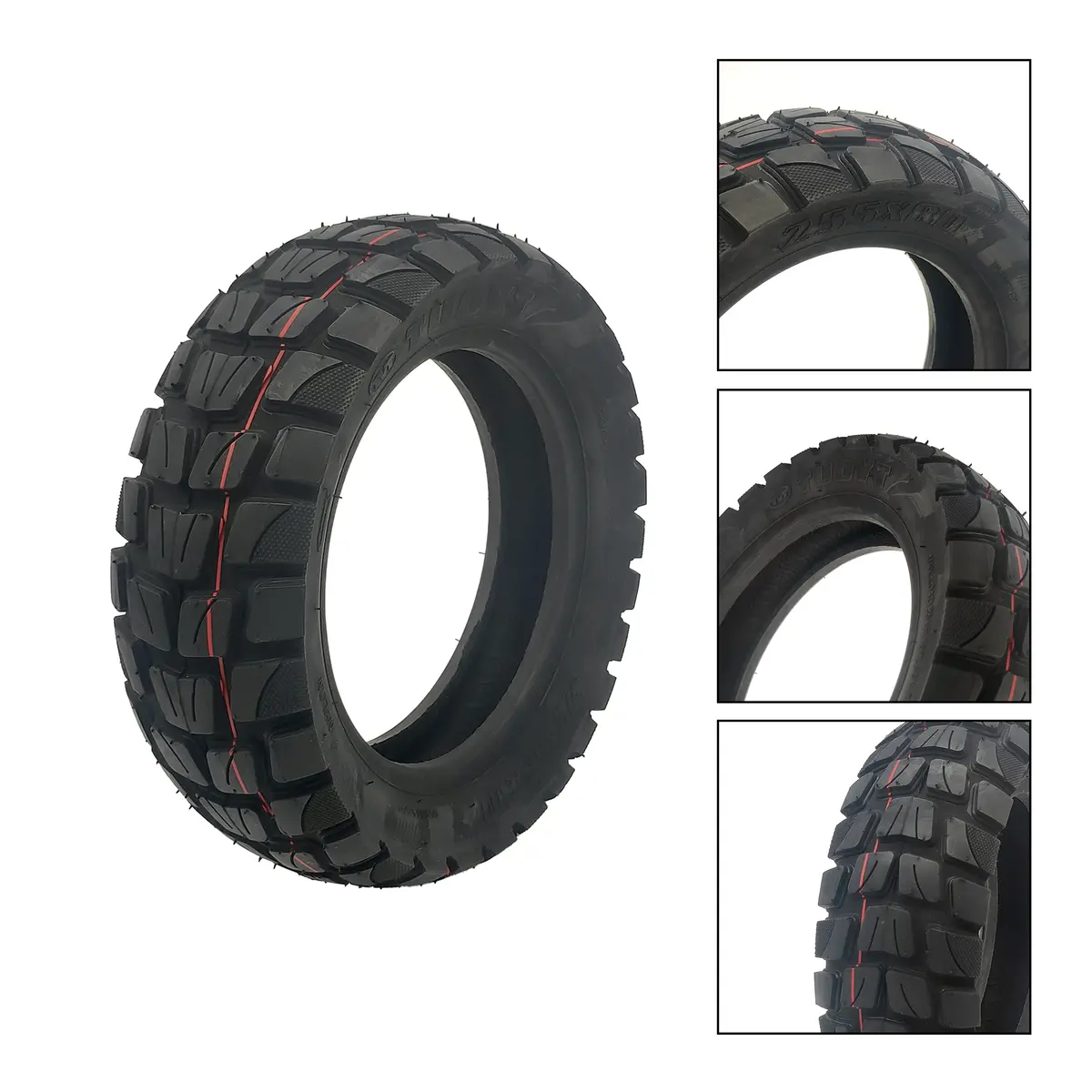 255X80 Reifen 10 Zoll Off Road Für E-Scooter Ersatzreifen 2