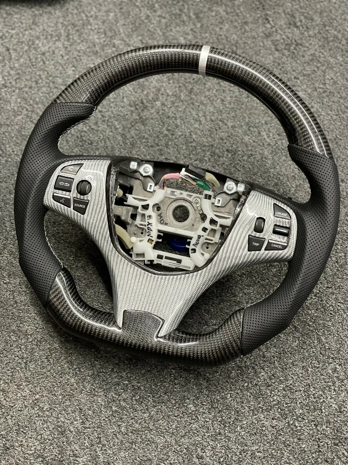 Steering Wheel - Acura - Mdx Silver / Carbon 1