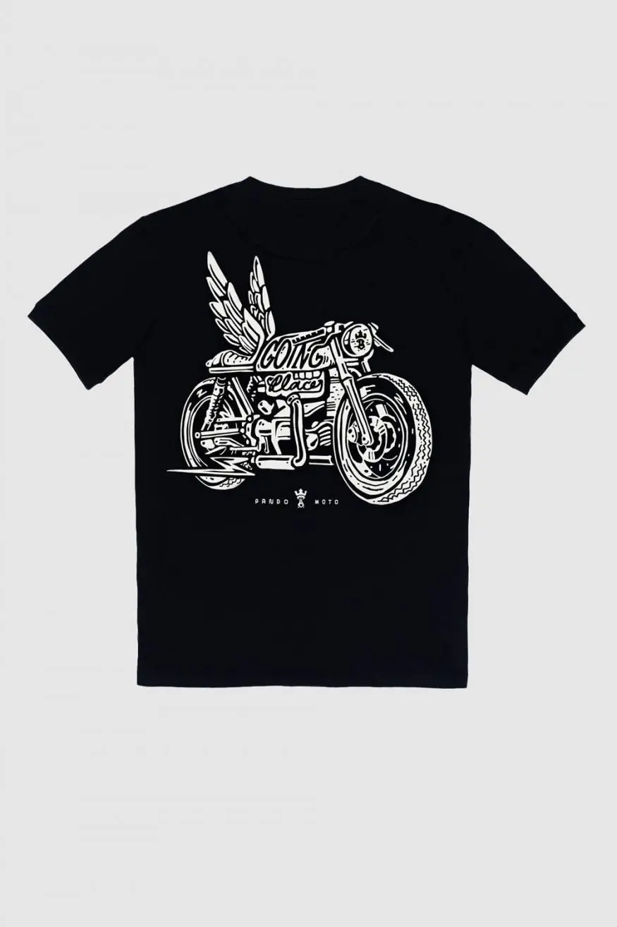 Pando T Shirt Regular Fit Unisex Mike Moto Wing 1 摩托之翼t恤 1