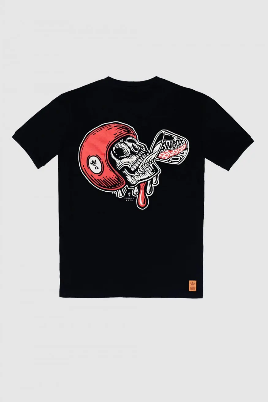 Pando T Shirt Regular Fit Mike Red Skull 1 紅骷髏襯裇 1