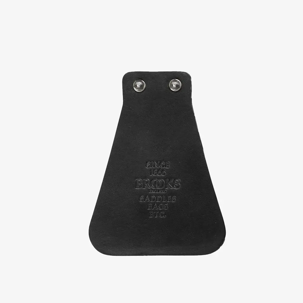 Leather Mud Guard Flap Black 1