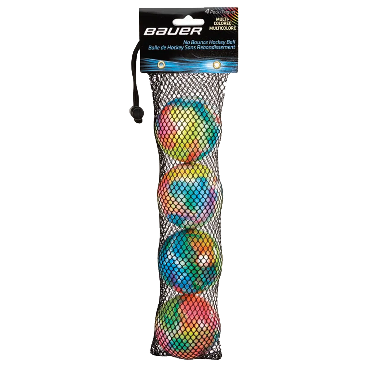 Multi-Colored No-Bounce Hockey Balls 1