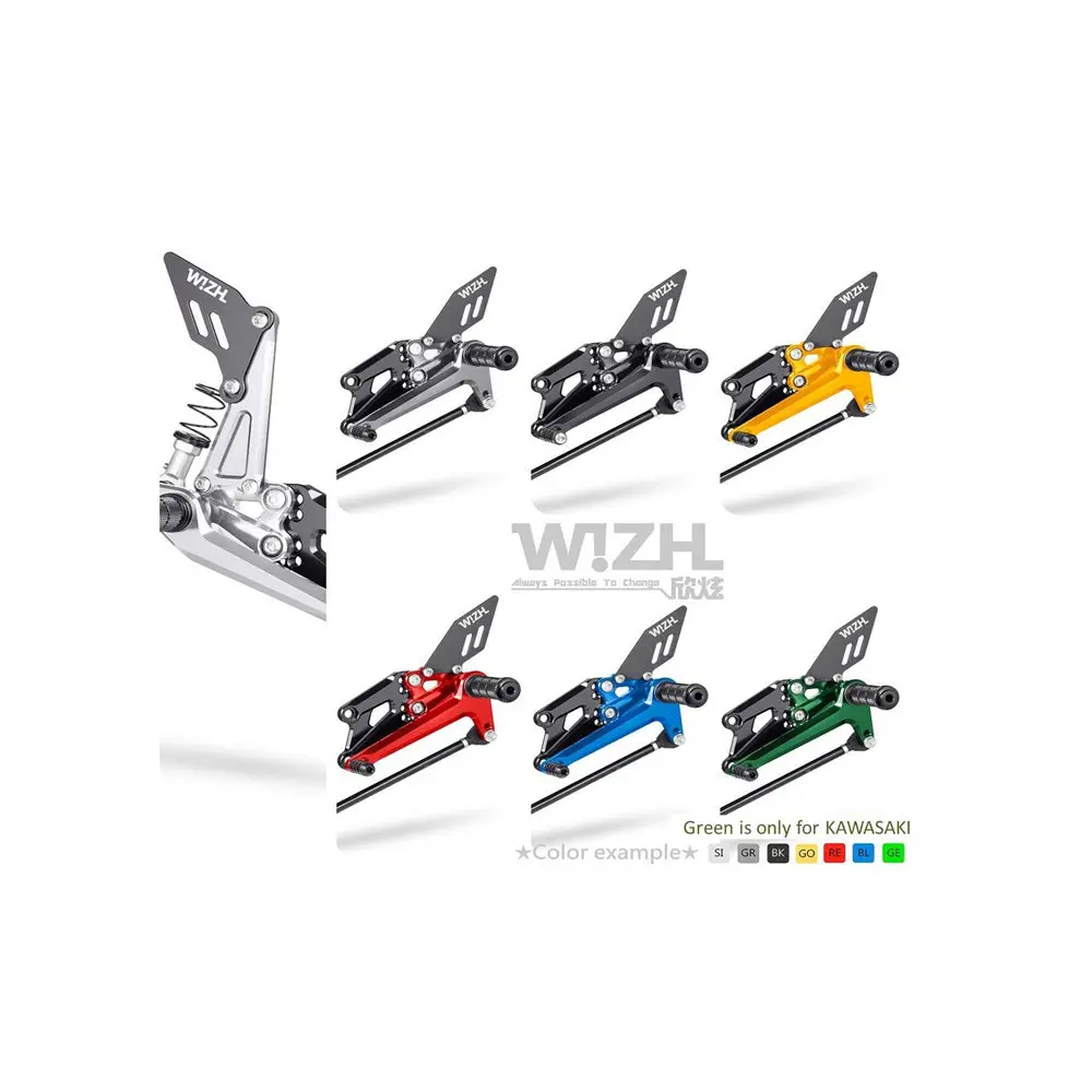 W!Zh Rearset Bev2 Honda Cb300r 17’~ With Abs Brake Line Kit 1