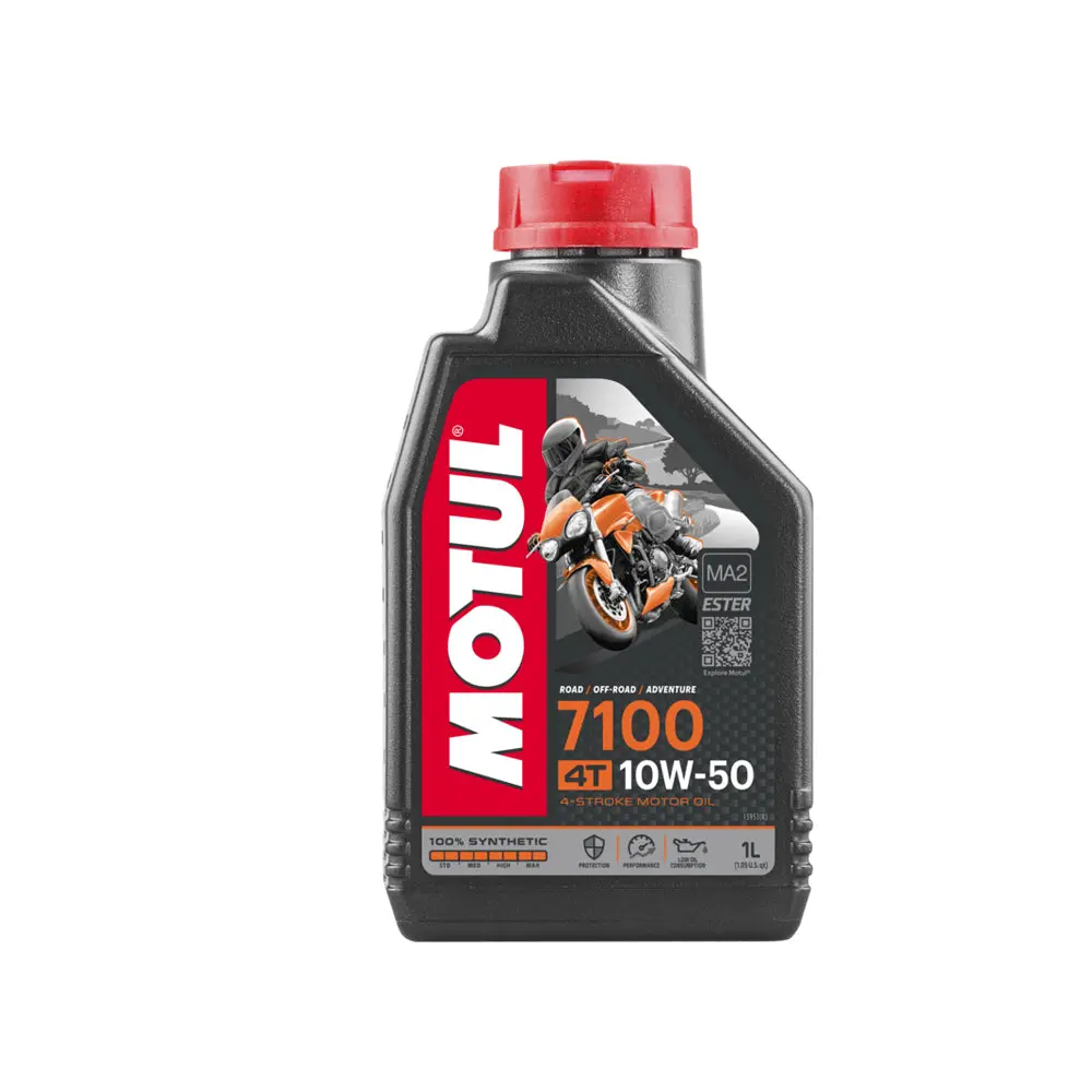 Motul 7100 4T Synthetic Engine Lubricants 10W50 1L 1