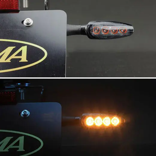 Kijima Turn Signal Lamp Trl3 Led Smoke 12V 2W 2Pcs 219-5193 1