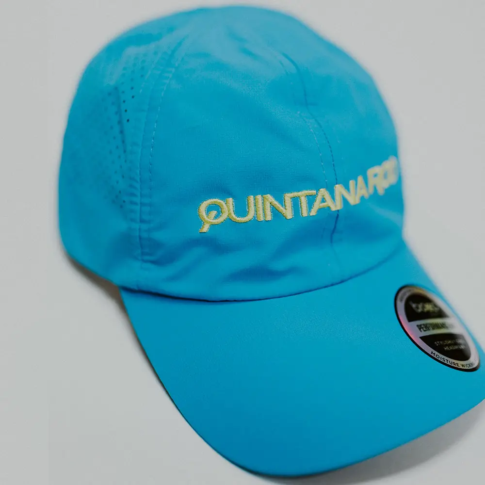 Quintana Roo Blue Technical Running Hat 1