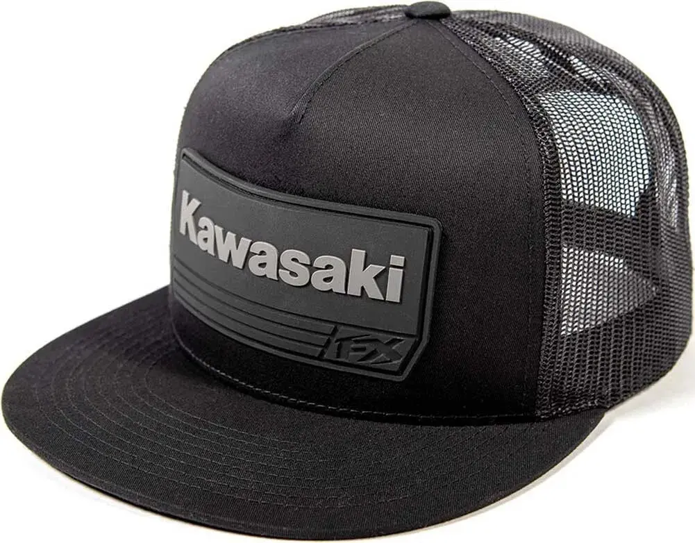Factory Effex Kawasaki Racewear Snapback Hat #24-86110 1