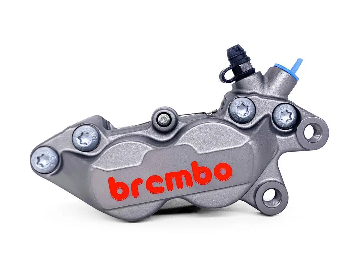 Brembo P4-30/34 Caliper Color Titanium Frontright #20516589 1
