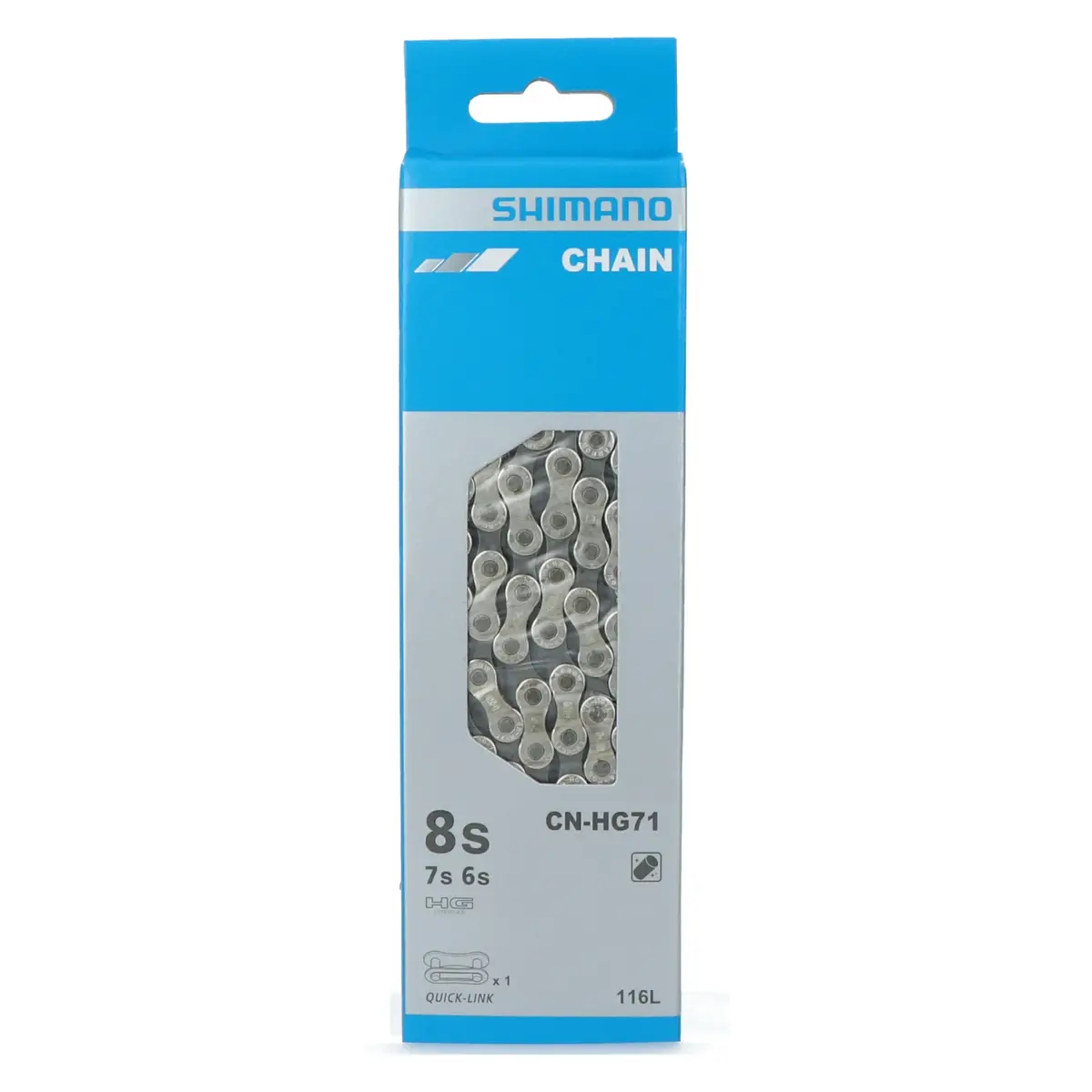 Shimano Cn-Hg71 Chain 116L 6/7/8Sp 1