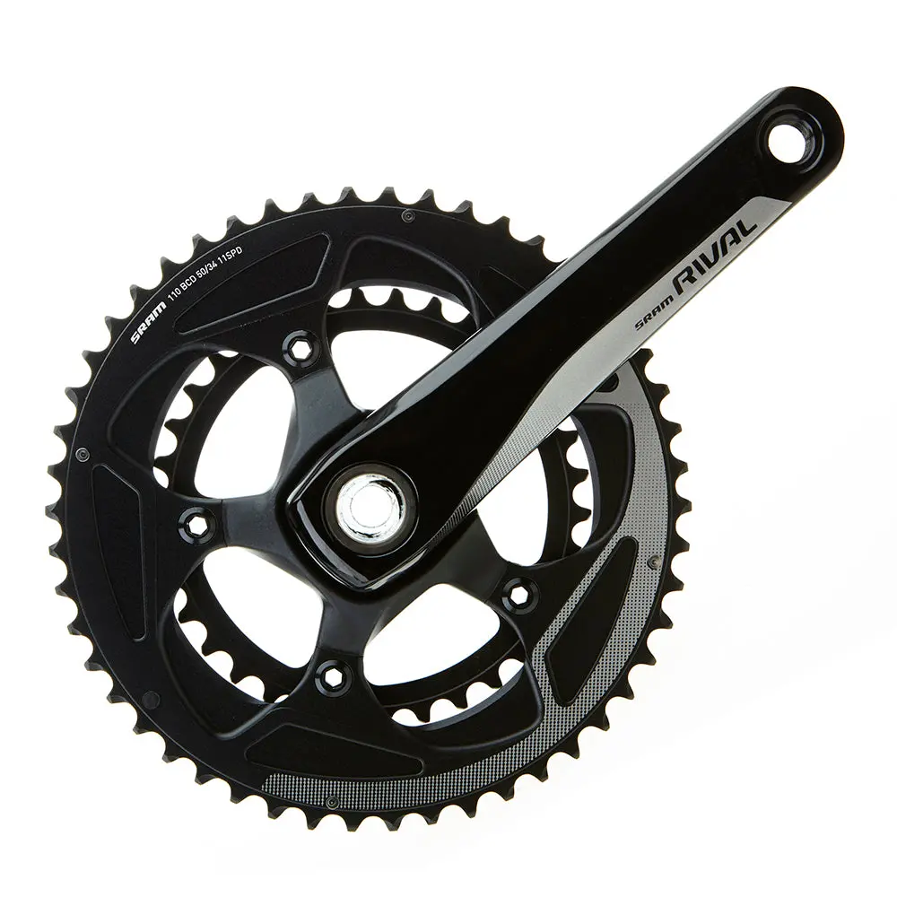 Sram Rival Crankset, With 50/34T Rings And 170Mm Arms, 24Mm Spindle 1