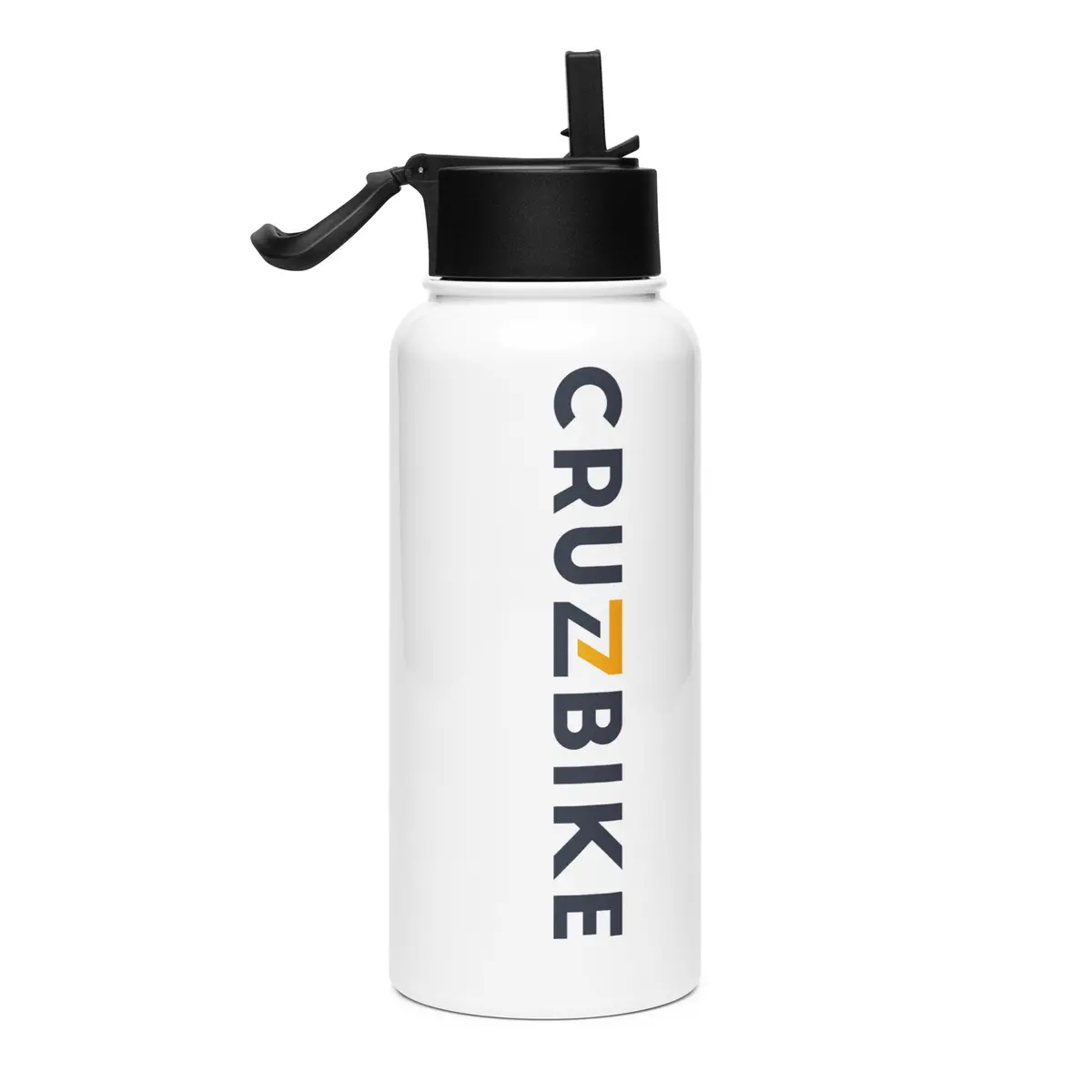 Stainless Steel Water Bottle With A Straw Lid 1