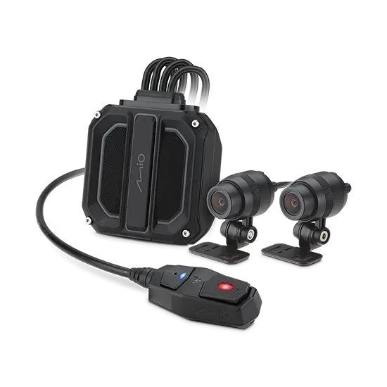 Mio Mivue M820wd Dual Cams Motorcycle Dash Cam 1