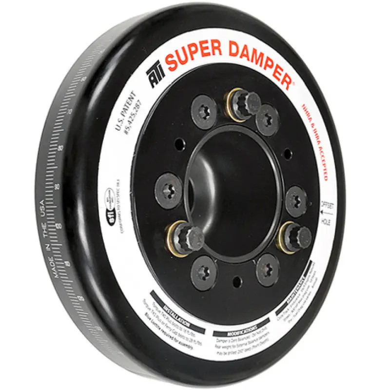 Ati Aluminum Underdrive Damper For Honda F20/F22 Engines – 7.074" Diameter, 10% Reduction, Race-Spec 1