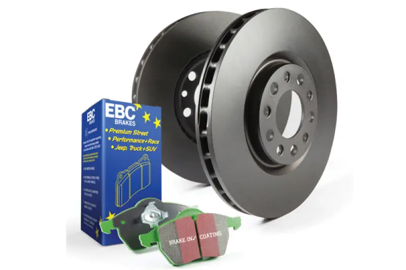 Ebc S11 Brake Kit With Greenstuff Pads And Rk Drilled Rotors 1
