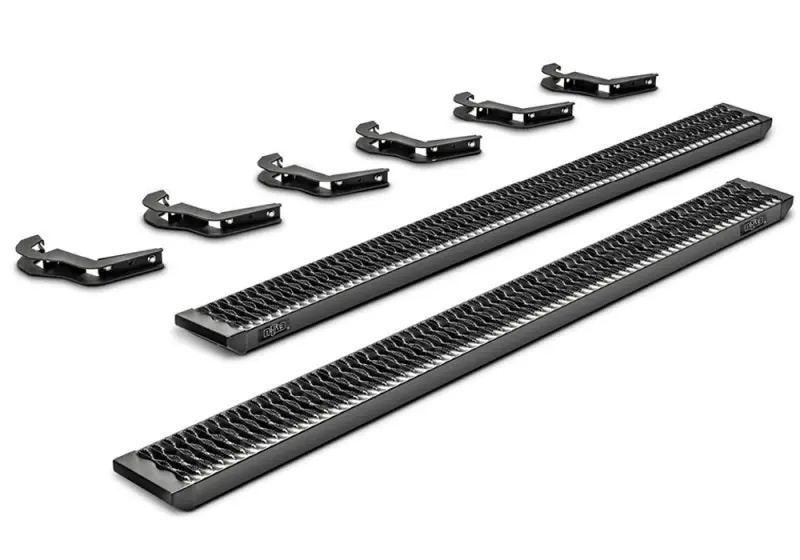 N-Fab Growler Fleet Side Step – 2019–2020 Chevrolet/Gmc 1500 Double Cab, Texas Black Finish 1