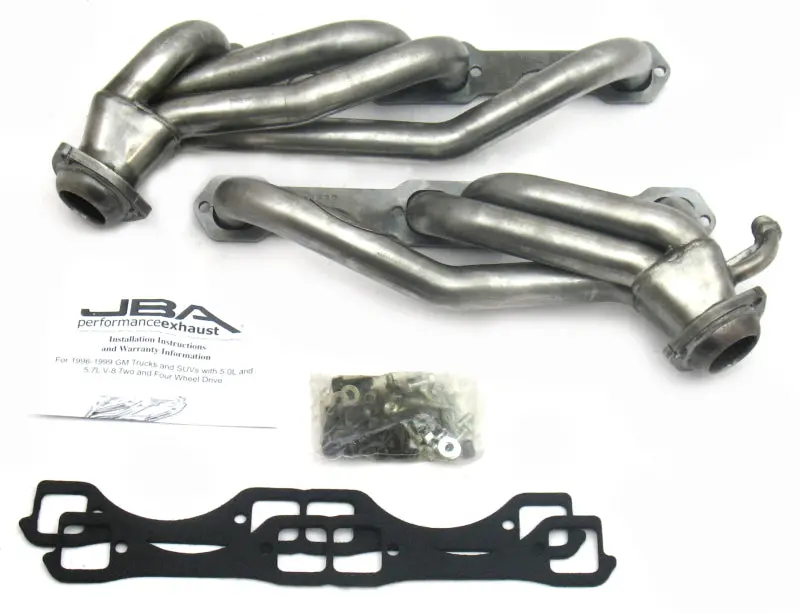 Jba Cat4Ward Headers For Gm Trucks – 1.5In Primary Tubes, 409 Stainless Steel, Fits 5.0L/5.7L Sbc (1996–2000, No A.I.R.) 1