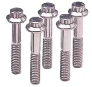 Arp Stainless Steel 12-Point Bolts – M6X1.0X60Mm (5-Pack) 1