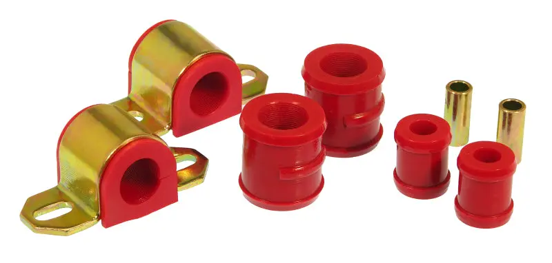 Prothane Rear Sway Bar Bushings For 1967–1981 Chevy Camaro And Firebird – 1-Inch Diameter, Single-Bolt Red Polyurethane 1