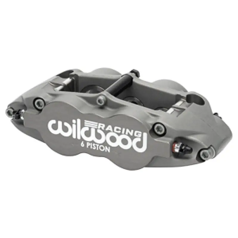 Wilwood Caliper Forged Narrow Superlite 6R L/H 1.62In/1.12In/1.12In Pistons .38In Rotor - Anodized 1