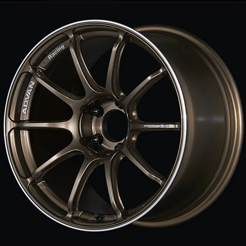 Advan Rsiii 18X8.0 / +45 Offset / 5-114.3 / 73Mm Bore / Umber Bronze Metallic & Ring 1