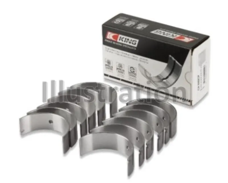 King Engine Bearings For Chrysler 215/241 Cid 24-Valve Engines – +0.25Mm Oversize Rod Bearing Kit 1