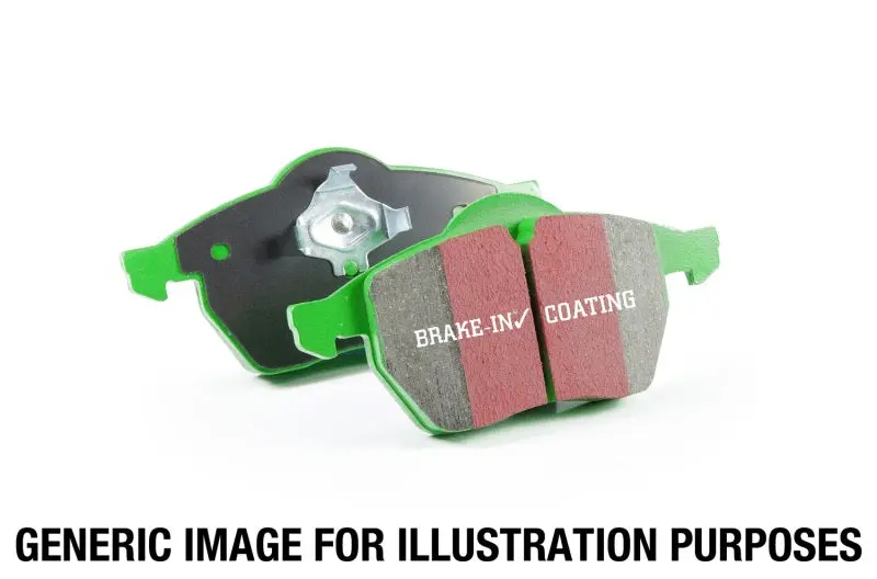 Ebc 75-81 Lancia Beta 1.8L Greenstuff Front Brake Pads 1