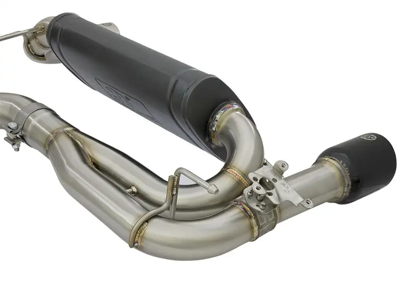 Afe Machforce Xp Axle-Back Exhaust System For 2012–2015 Bmw 335I (3.0L Turbo, Stainless Steel With Black Tips) 2
