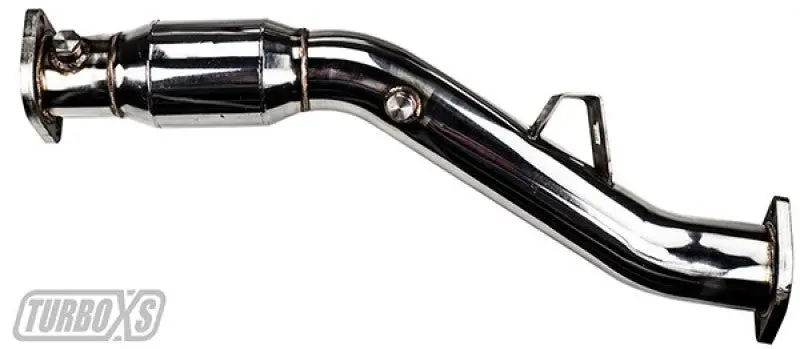 Turbo Xs High-Flow Catalytic Converter Pipe For 2004–2012 Subaru Wrx Sti & Legacy Gt 1