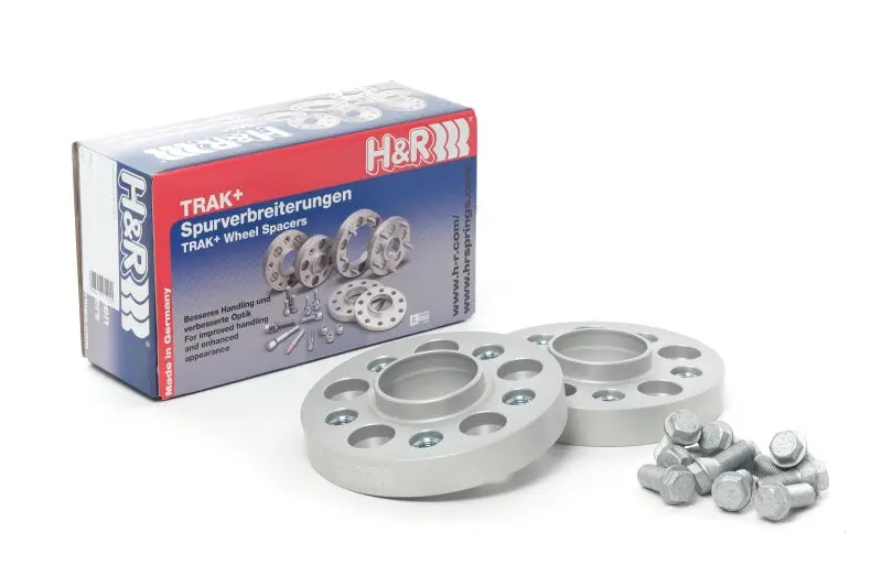 H&R Trak+ 25Mm Wheel Spacer Adapters – 4X100 Pcd, 57.1Mm Center Bore, M12X1.5 Thread 1