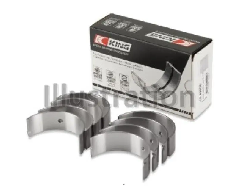 King Engine Bearings Connecting Rod Set For Toyota 7A-Fe Dohc Engines (+1.0Mm Oversize) 1