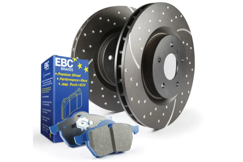 Ebc Bluestuff Brake Pad And Gd Rotor Performance Kit 1