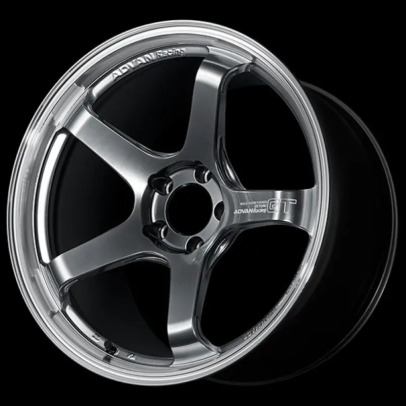 Advan Gt Beyond Forged Wheel – 17X8.5", 5X100, +45Mm Offset, 73.1Mm Bore – Hyper Platinum Black 1