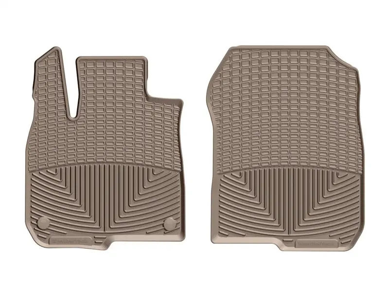 Weathertech Tan Front Rubber Floor Mats For 2017+ Honda Cr-V 1