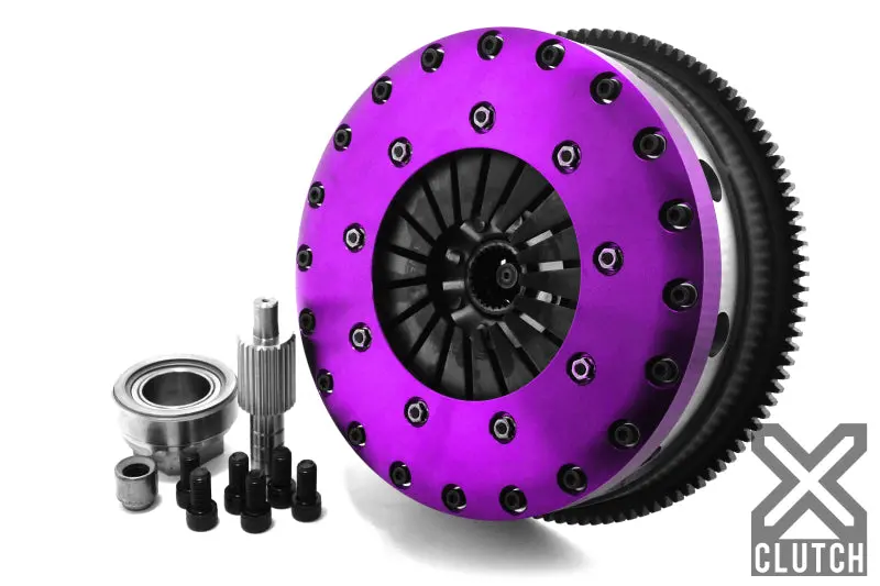 Xclutch 11-13 Bmw 335Is Base 3.0L 9In Twin Solid Organic Clutch Kit (6 Bolt/Pb In Input Shaft) 1