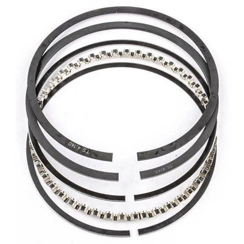 Mahle Performance Oil Ring Set – 4.605" Bore, 2.0Mm Thickness, .113" Rail Width, Chrome-Coated Standard-Tension Rings 1