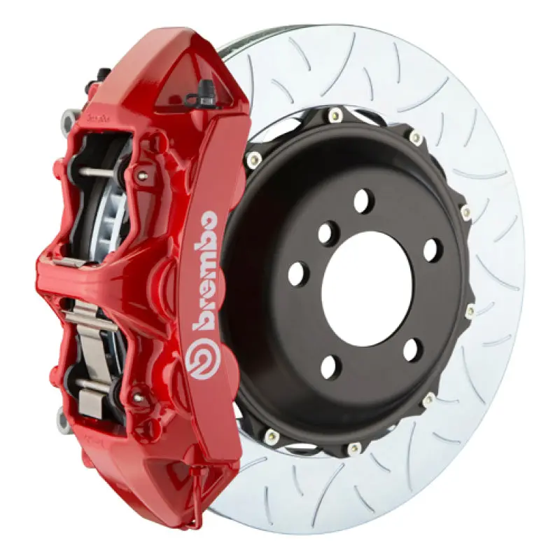 Brembo Gt Big Brake Kit For Bmw X3 (2011–2017) & X4 (2015–2018) – Front 6-Piston Calipers, 380X32Mm Two-Piece Slotted Rotors (Type 3 Red Finish) 1