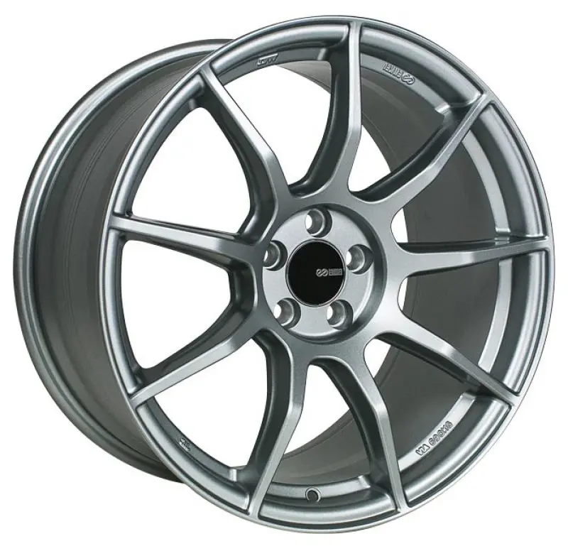 Enkei Ts9 Lightweight Alloy Wheel – 17X8", 5X112 Bolt Pattern, 45Mm Offset, 72.6Mm Hub Bore, Grey Finish 1