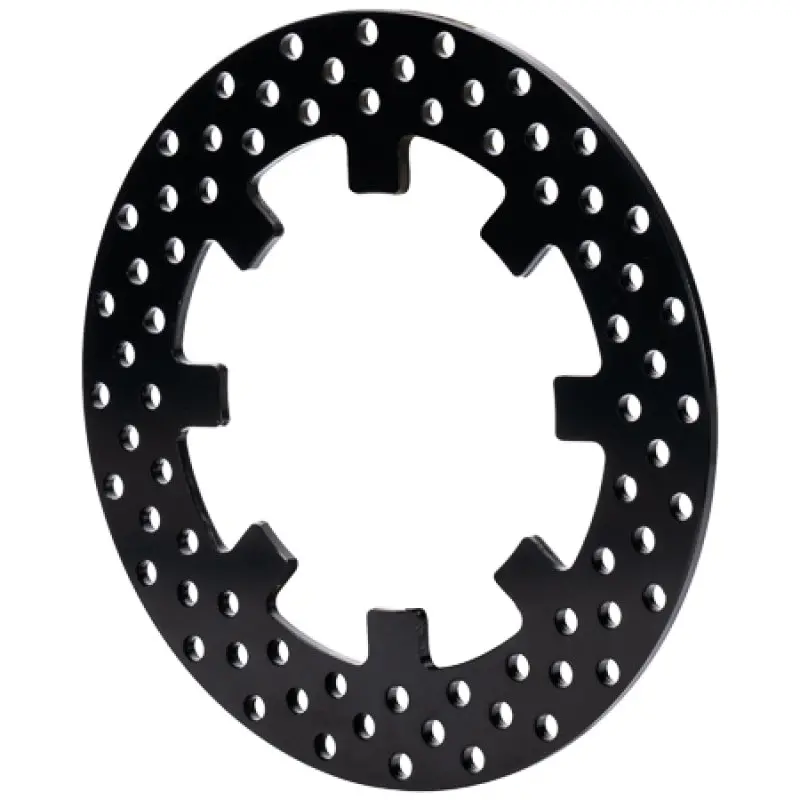 Wilwood 11.25" X 0.25" Drilled Steel Brake Rotor – 8-Lug On 7.18" Bolt Circle With Snap Ring Design 1