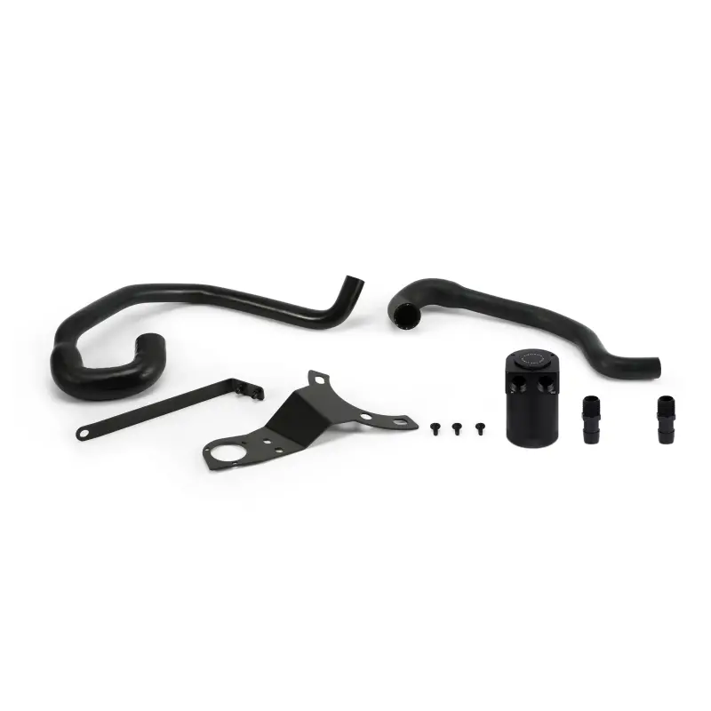Mishimoto Baffled Oil Catch Can Kit For Bmw N20/N26 Engines (2011–2017), Black Finish 1