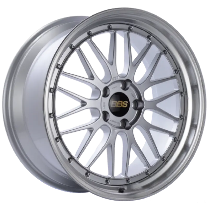 Bbs Lm 19X9 Alloy Wheel – Diamond Silver Face, Diamond-Cut Lip, 5X114.3, Et38, Requires 82Mm Hub Ring 1