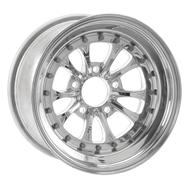 Weld Vitesse Polished Non-Beadlock Wheel – 15X10", 5X4.5" Bolt Pattern, 6.5" Backspace 1