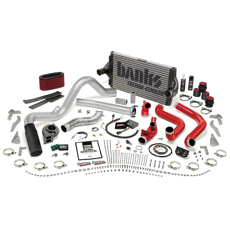 Banks Powerpack System For 1994–1995.5 Ford 7.3L Diesel – Stainless Steel Single Exhaust With Black Tip 1