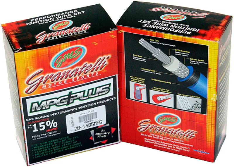 Granatelli Performance Ignition Wires For 1988–1991 Mazda 929 (3.0L Inline-6) 1