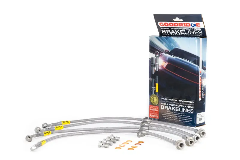 Goodridge Stainless Steel Brake Line Kit – Fits 1996–1999 Toyota Camry/Es300 & 1999–2003 Solara V6 1