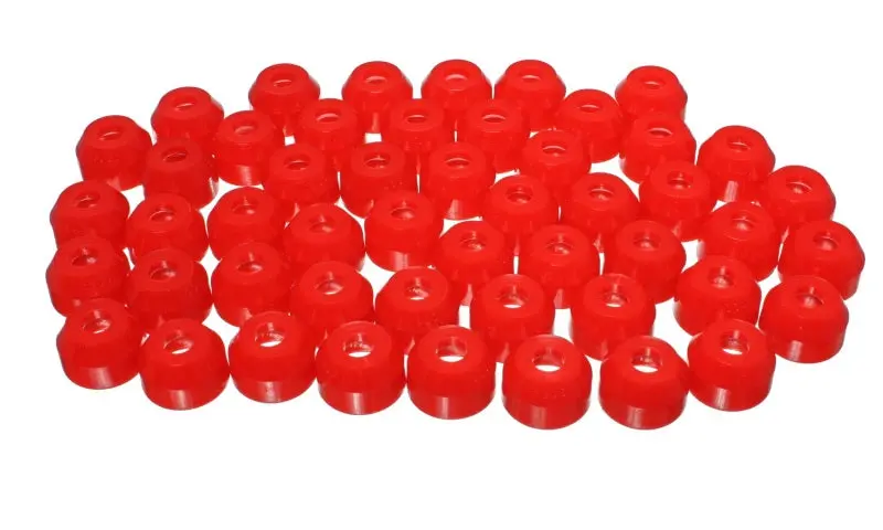 Energy Suspension Red Tie Rod End Bushings — Oem-Style, 50-Piece Box 1