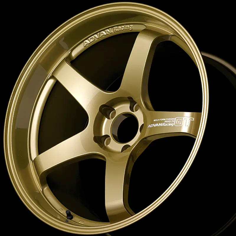 Advan Gt Premium Racing Wheel – 20X11", +15Mm Offset, 5X114.3 Bolt Pattern, 73Mm Bore, Racing Gold Metallic 1