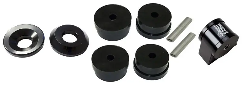Torque Solution Engine Mount Combo For Mitsubishi Evo X (2008–2014) – Billet Front + Side/Rear Inserts 1