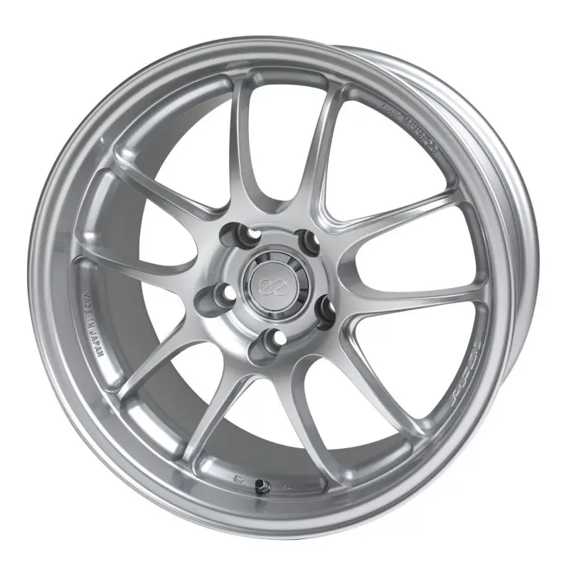 Enkei Pf01 17X8 Alloy Wheel – Silver Finish, 5X114.3, +45Mm Offset (2006–2010 Civic Si) 1